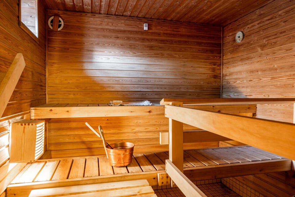 Indulge in an authentic Finnish experience with sauna—the ultimate way to recharge.