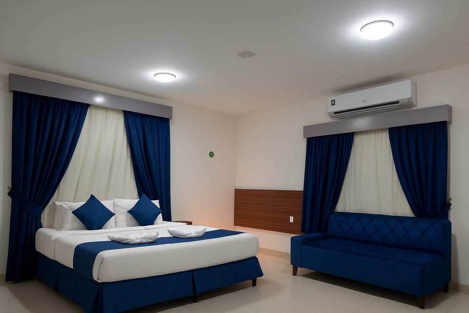 In-room safe, desk, laptop workspace, soundproofing