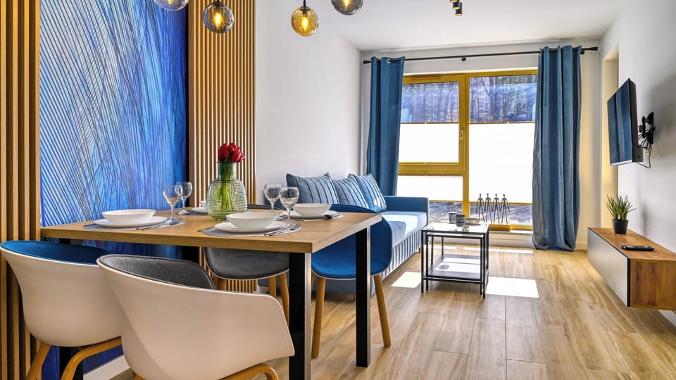 Apartment (25C) | Living area | Flat-screen TV
