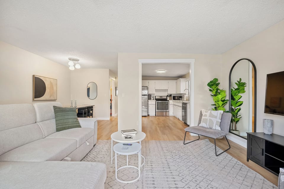 Bright and spacious with cozy seating, perfect for relaxing or entertaining.