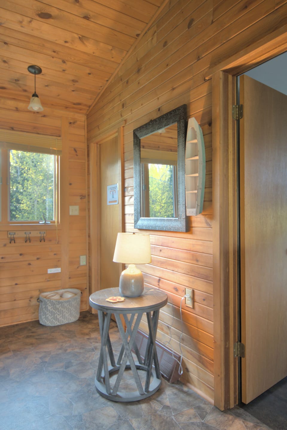 You'll see soothing views out every window.