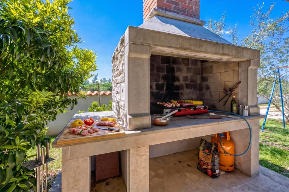 Standard House, 1 Bedroom, Fireplace (House Stella Nature with private Pool) | Property grounds