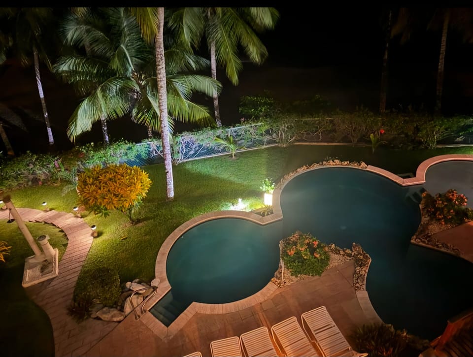 Pool and gardens