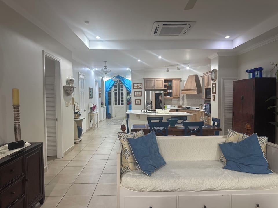 Open plan living space