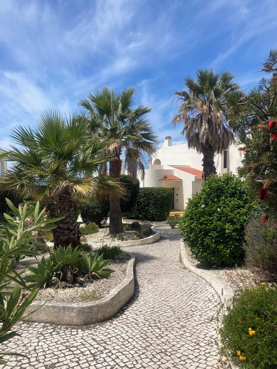 Property and surrounding gardens