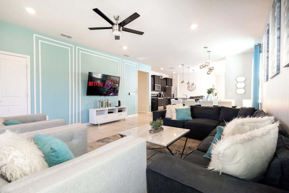 Curl up on the living room sofa & stream all your favorite entertainment