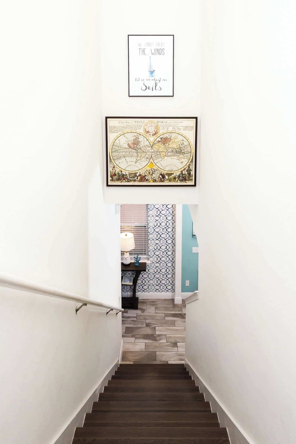 Upstairs landing