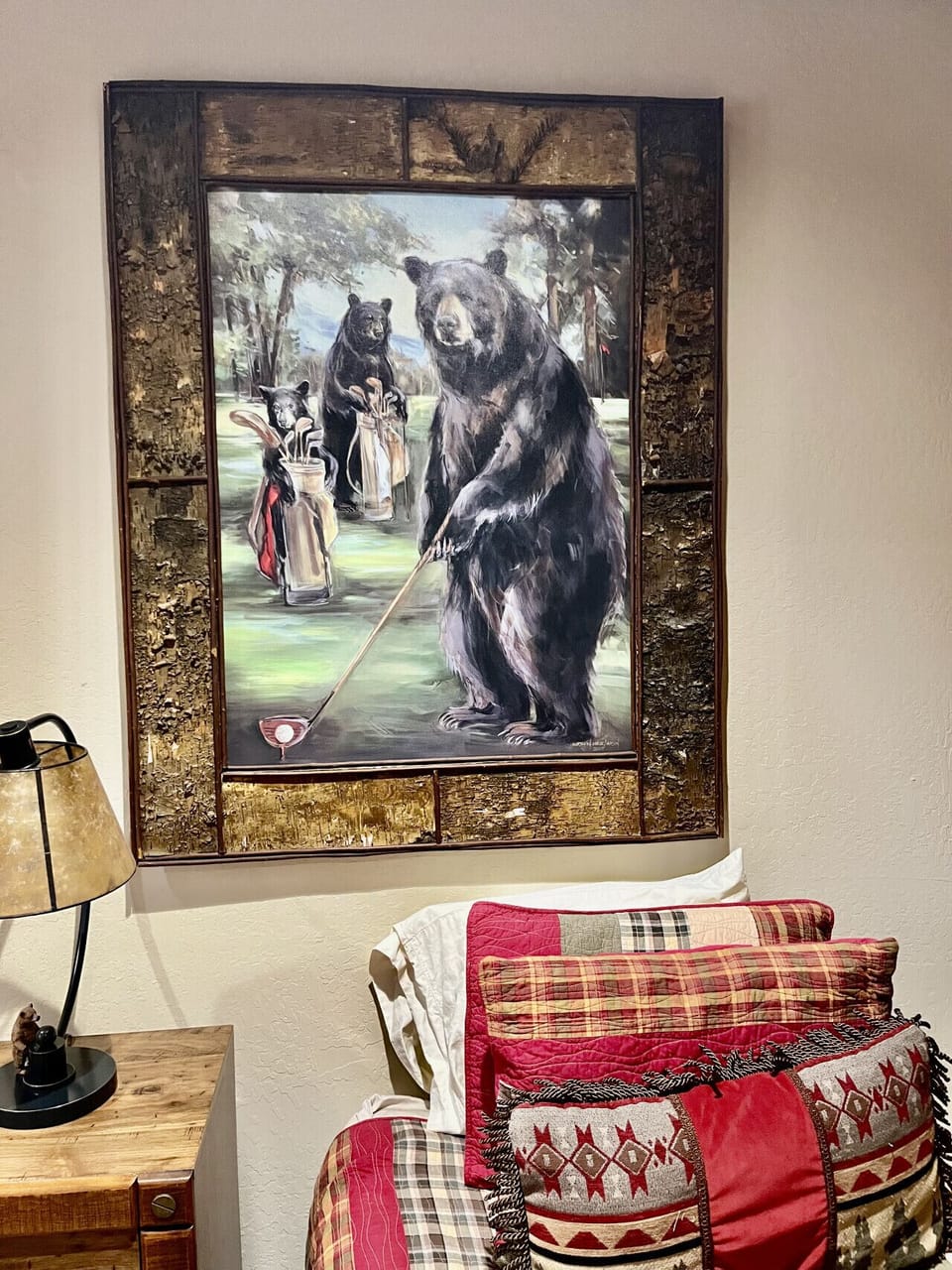 Graeagle, where the bears play golf too!