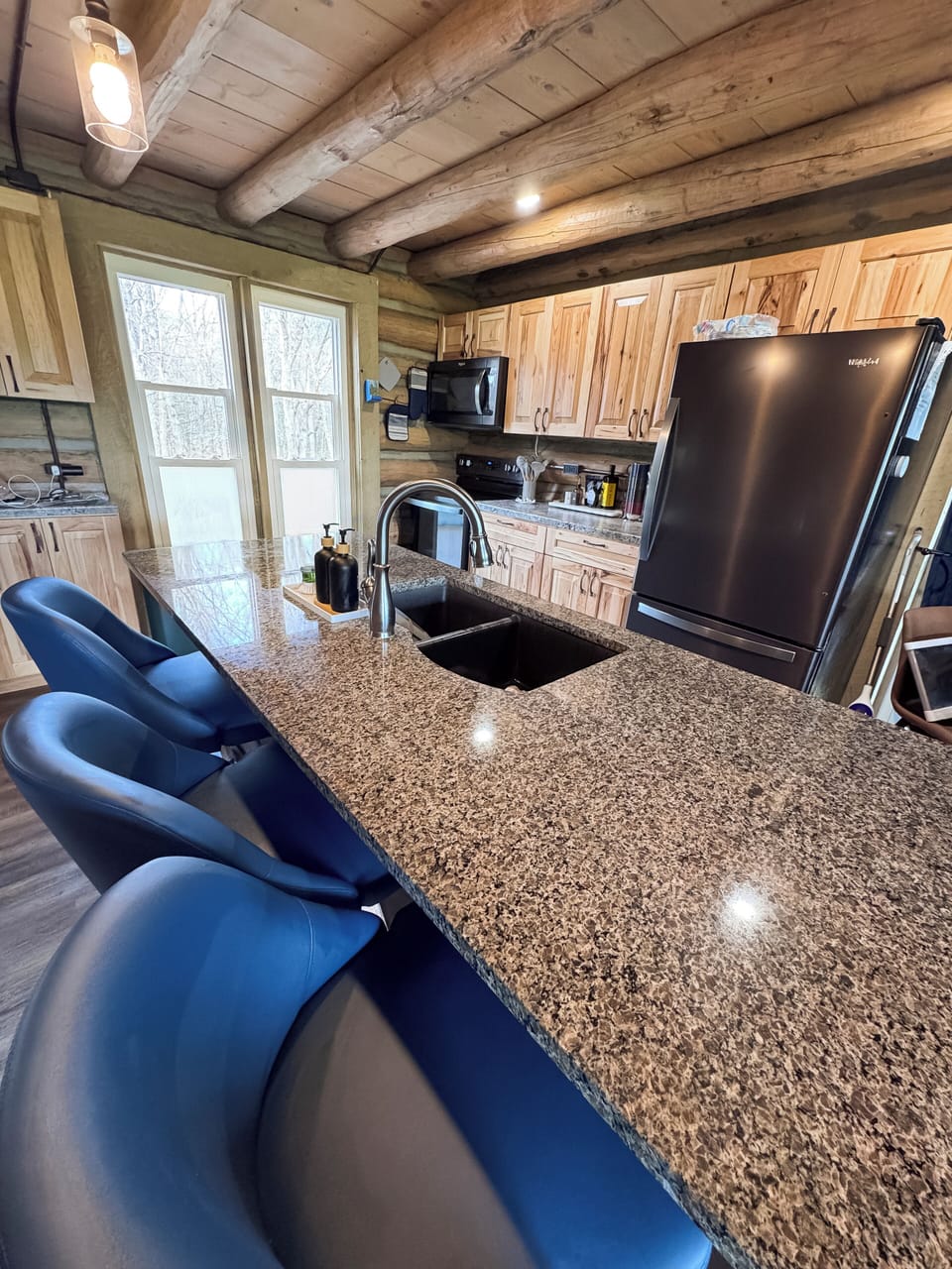 Fully stocked kitchen