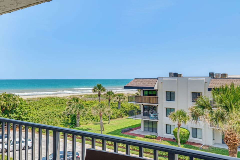 Private Balcony | Single-Story Unit | 4th-Floor Condo | Elevator Access