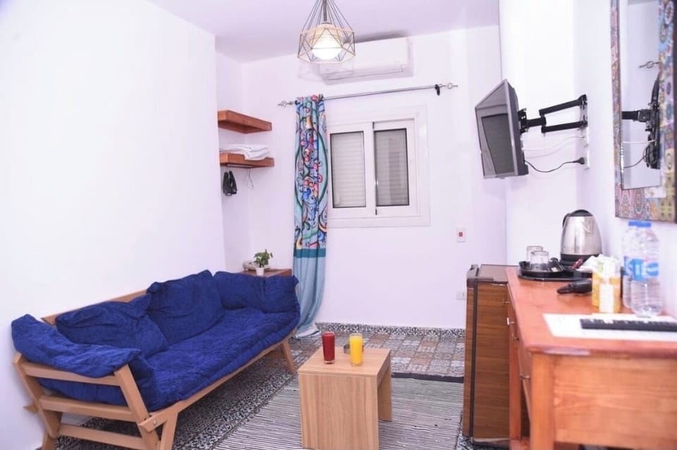 Standard Double Room | Desk, laptop workspace, blackout drapes, iron/ironing board