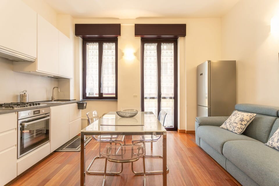 Kitchen, Living Room