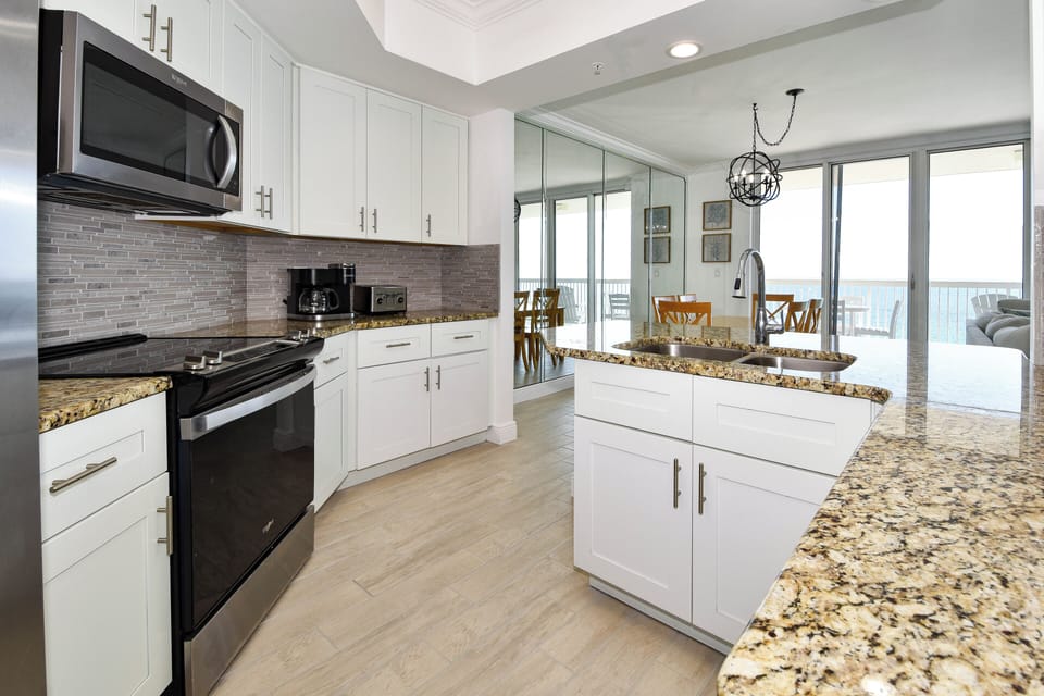Silver Beach Towers West 1404 - Kitchen