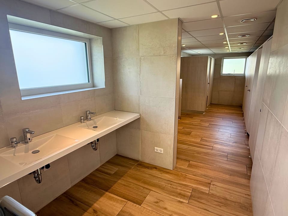 Shared bathroom