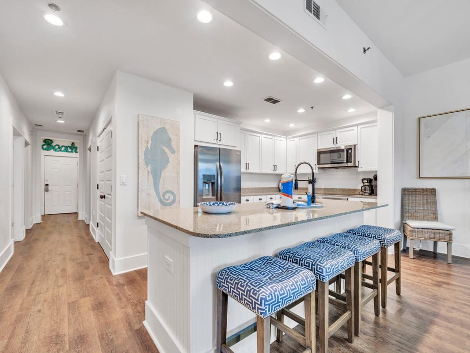Condo, Multiple Beds (Redfish Village M2321- Changes in Lat) | Private kitchen | Oven, toaster