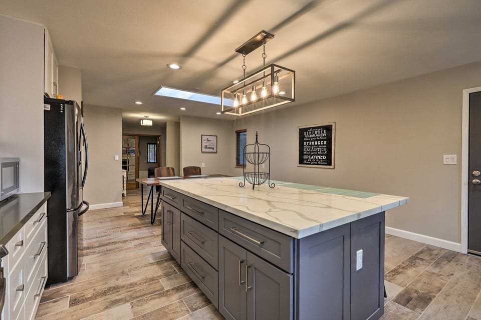Fully equipped kitchen