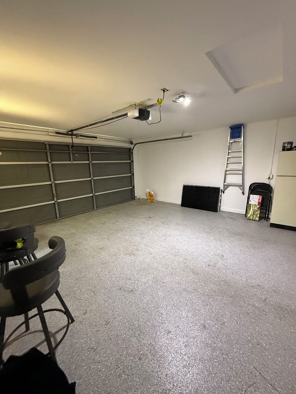 Two car garage