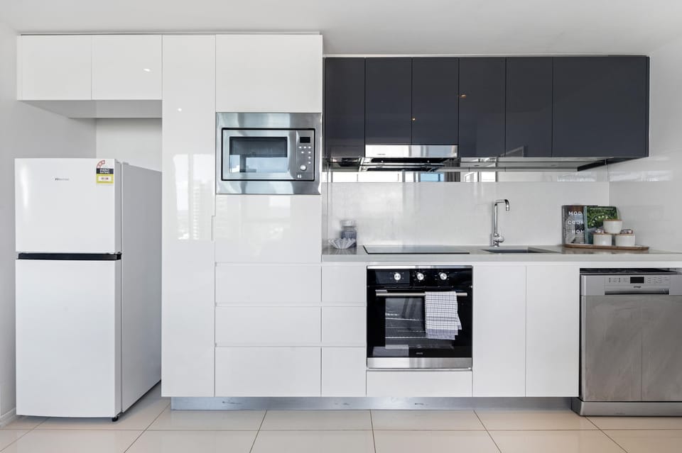 Fully equipped modern kitchen