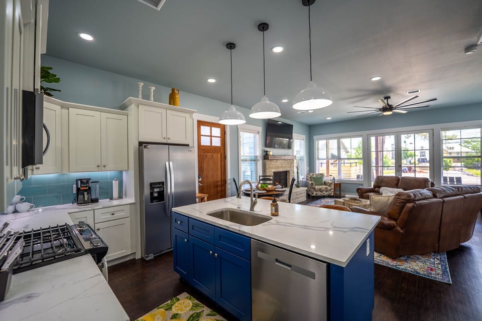 Kitchen and Living Area