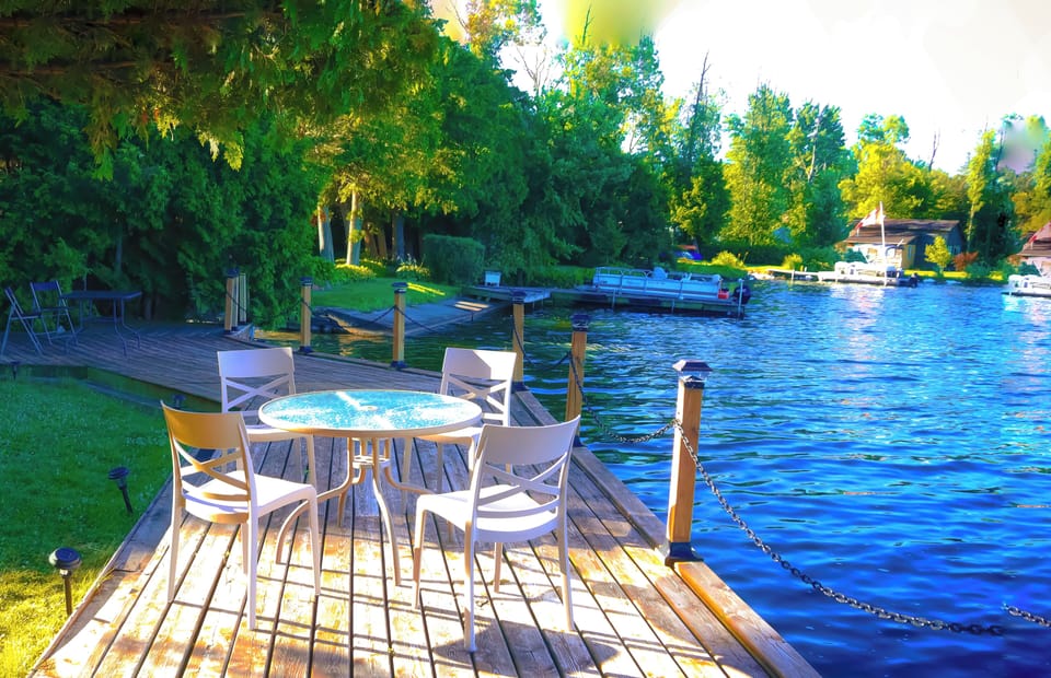 The view from the patio that keeps pulling you back 