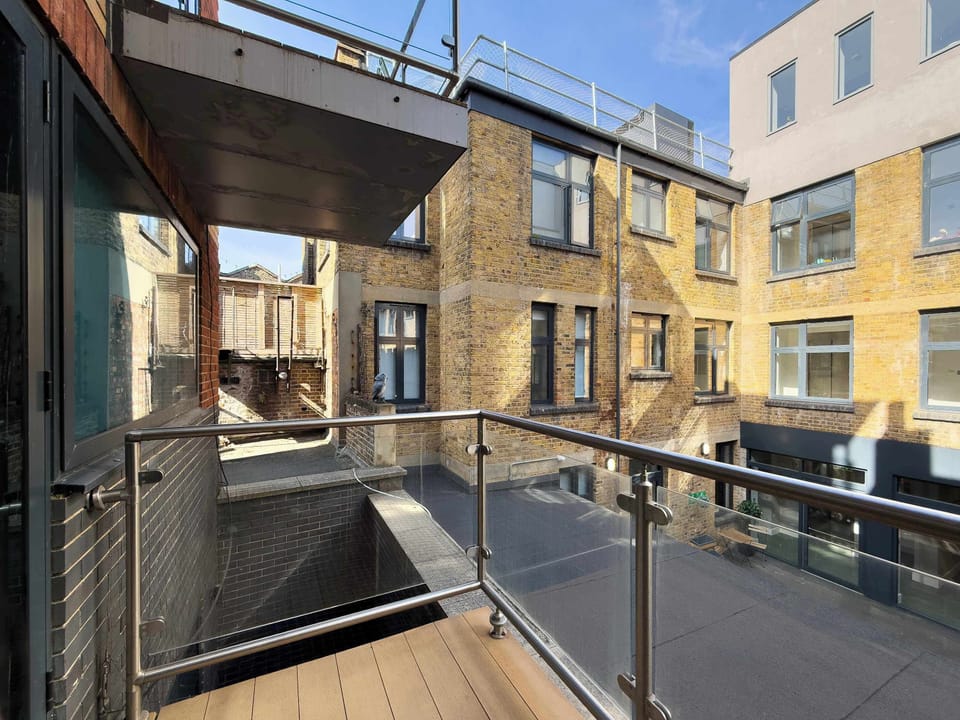 Step onto your private balcony and unwind in a peaceful outdoor space—the perfect spot for your morning coffee, evening drink or simply enjoying the neighbourhood views