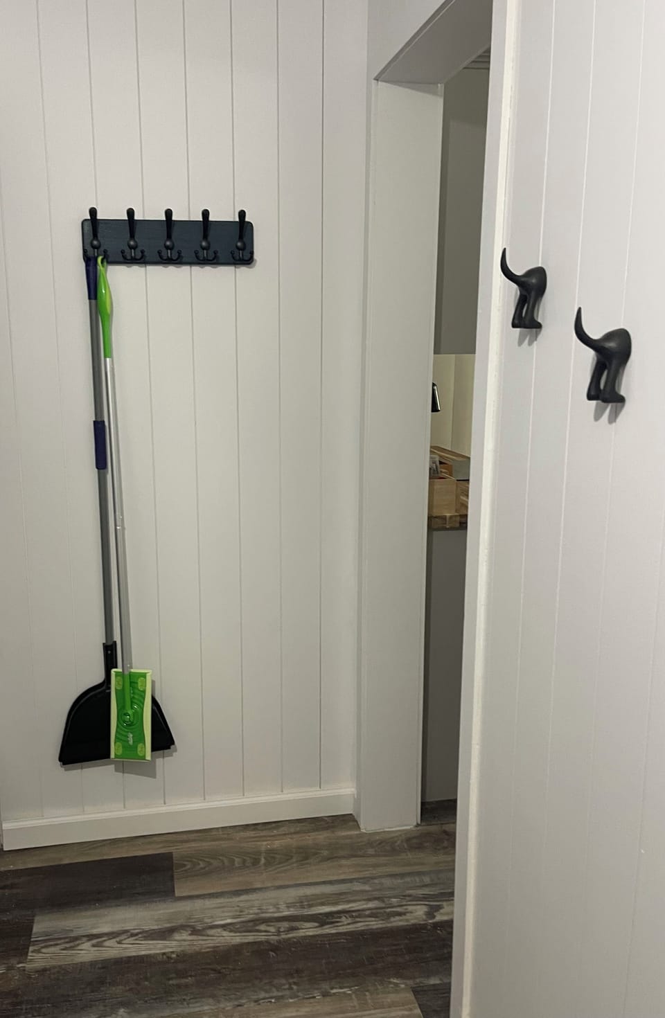 Utility room area with washer and dryer & full drink cooler