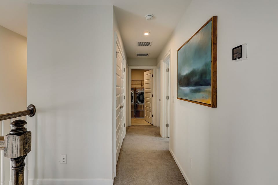 Hallway leading to bedrooms