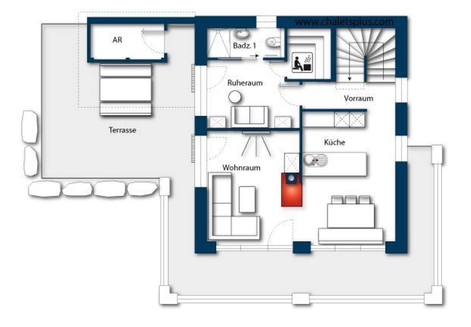 Chalet | Floor plan