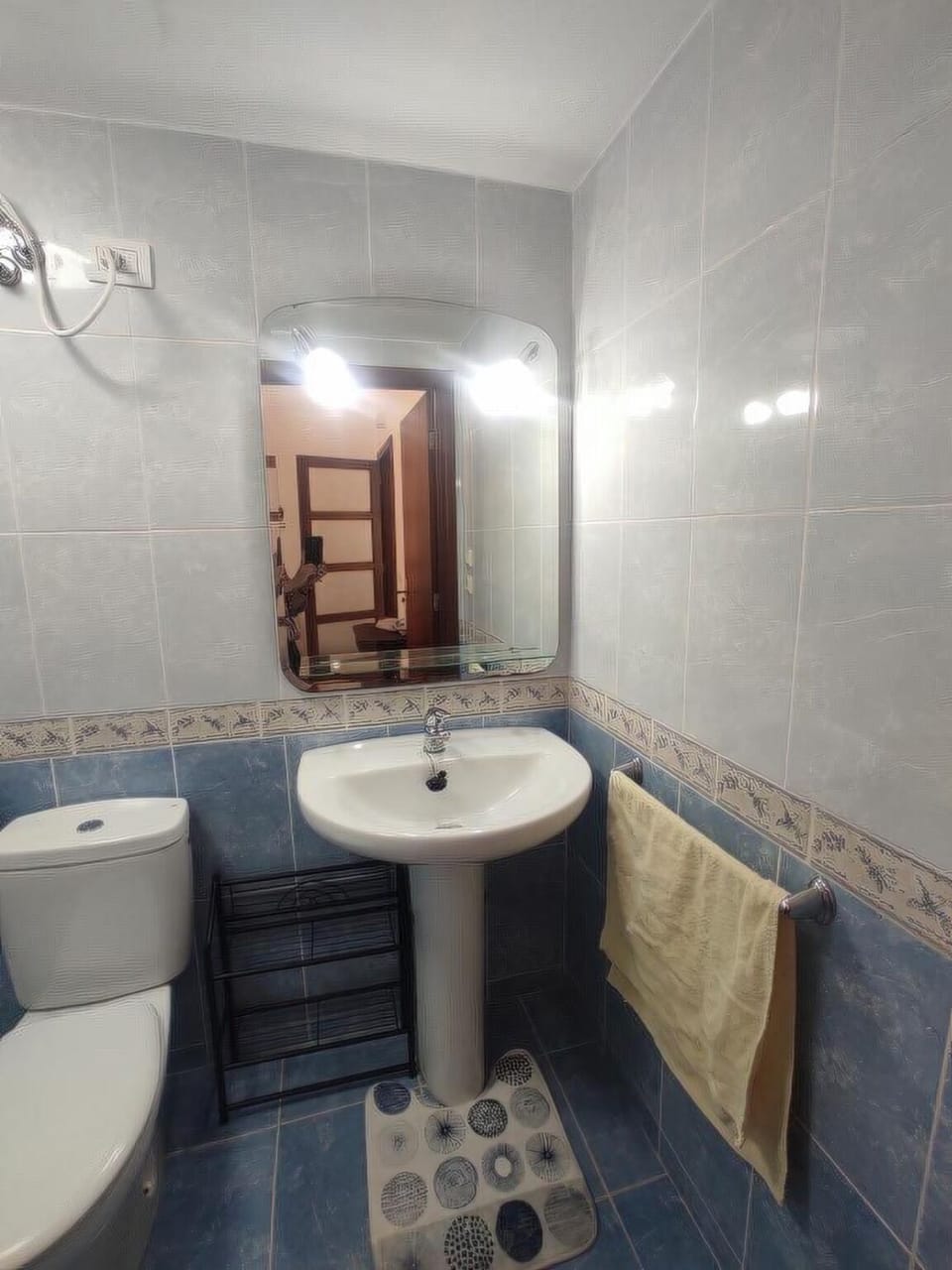 Basic Double Room, City View | Bathroom | Shower, hair dryer, towels, soap