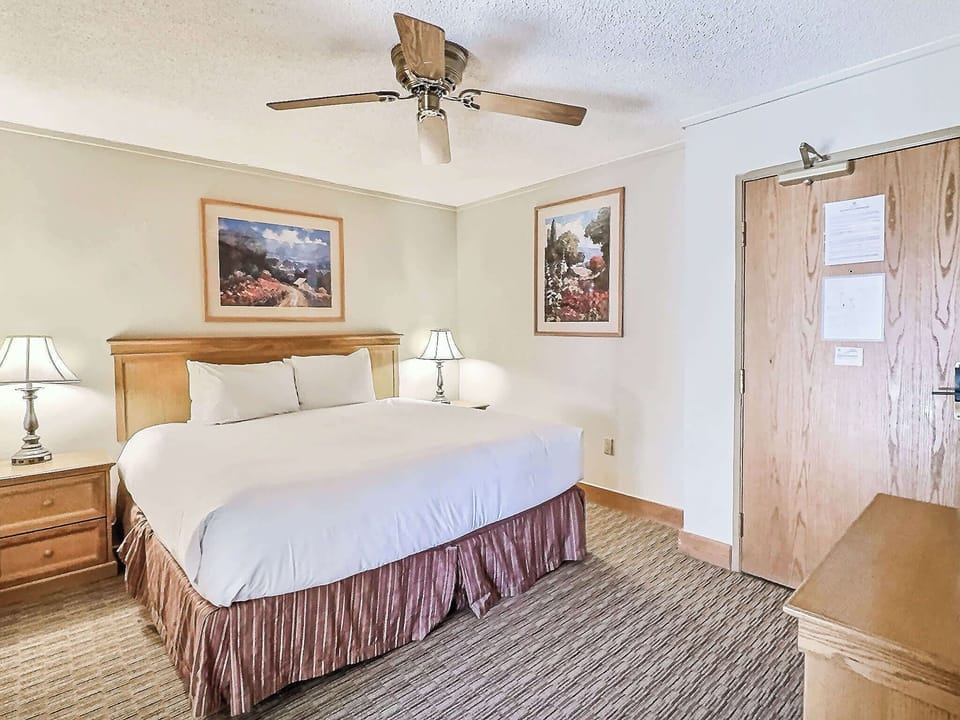 Cozy king-size bed | Listed with @BookTraverse