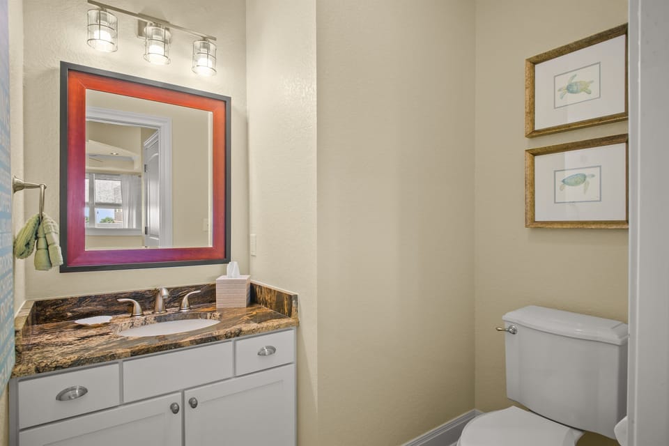 Half Bath - off of living area