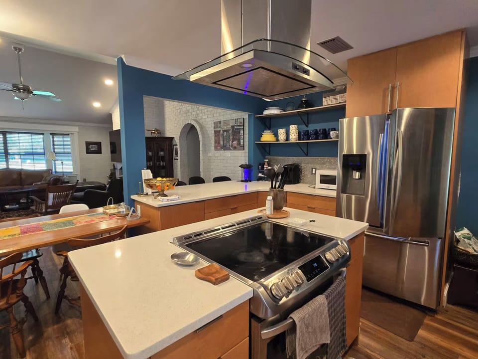 open kitchen