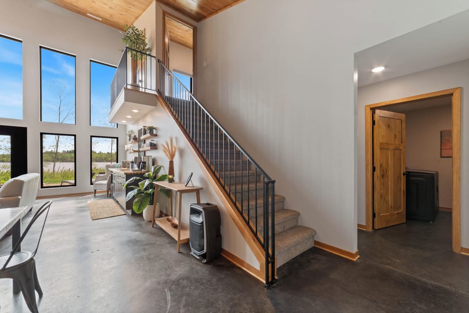 Stairway and Balcony