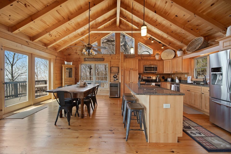 Spacious Open Kitchen