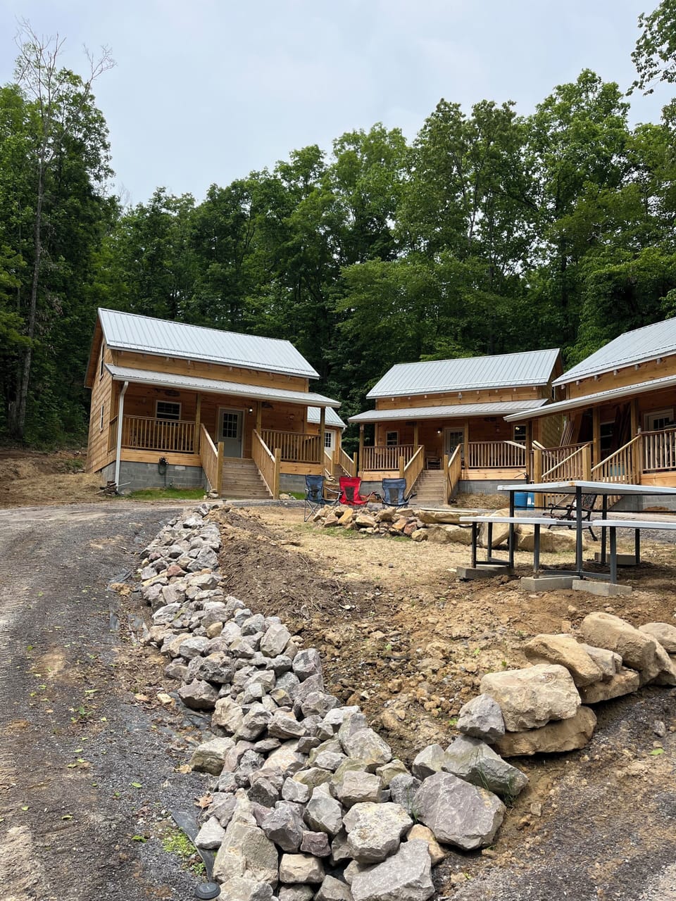 Tiny Timber Cabin getaway on Clinch Mountain.