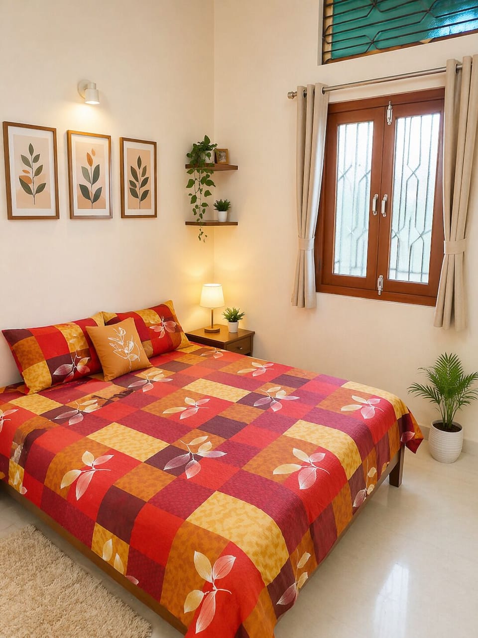 Economy Quadruple Room | Hypo-allergenic bedding, in-room safe, soundproofing, free WiFi