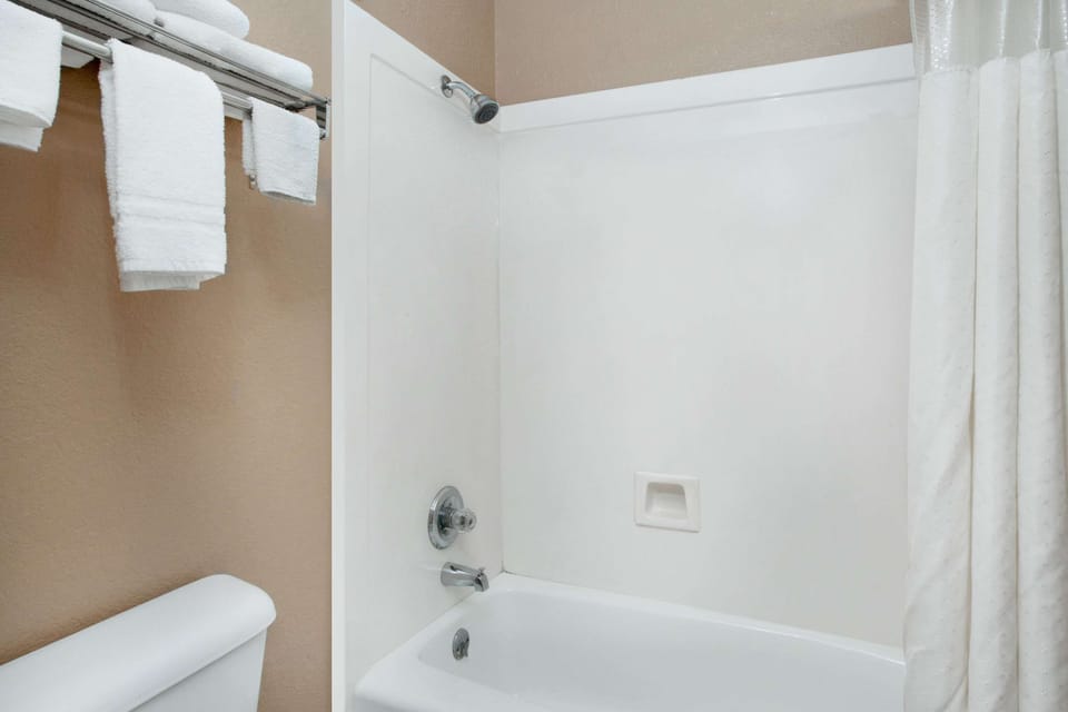 Hair dryer, towels