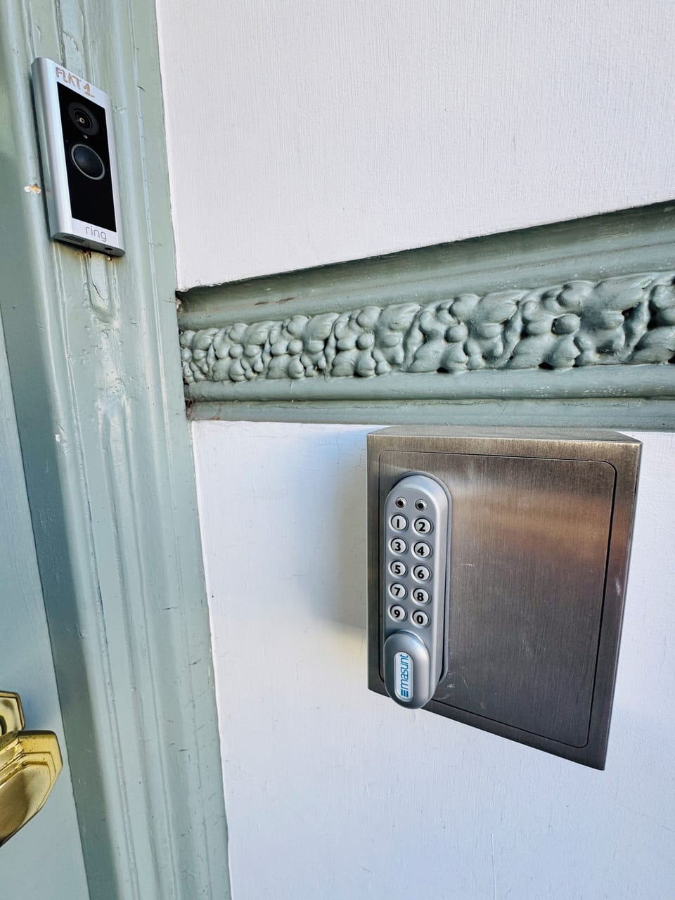 Front Door House Entrance Key Box