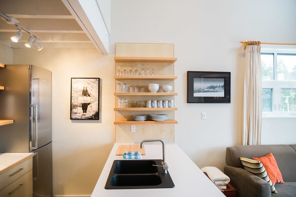Oceanfront Loft Condo 26 -20180080 | Private kitchen | Coffee/tea maker, full-size fridge, microwave, oven