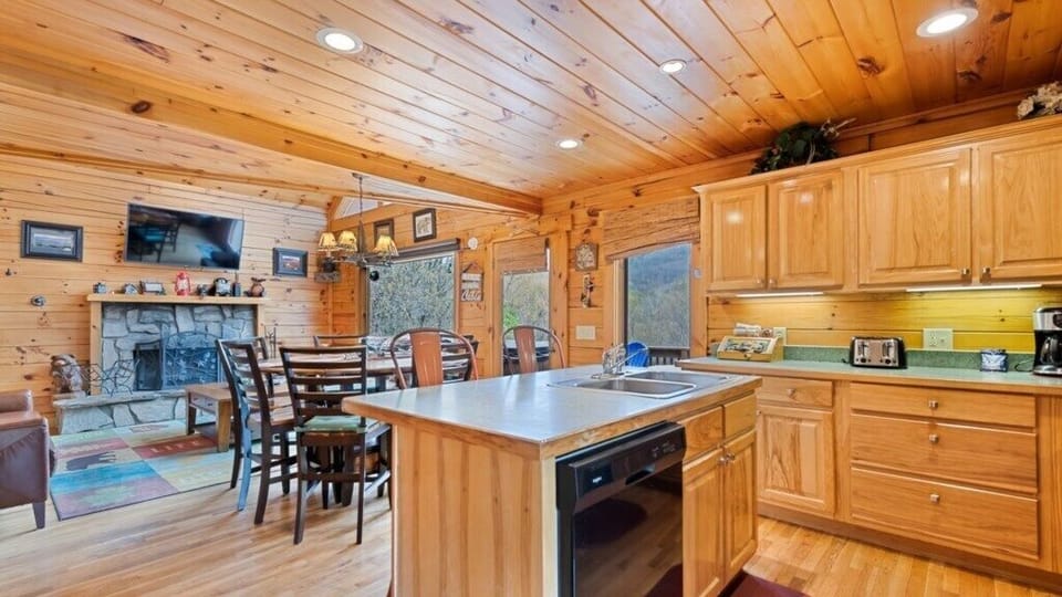 View from Kitchen into Dining