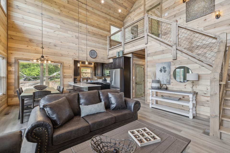 Cabin, 3 Bedrooms | Living area | Smart TV