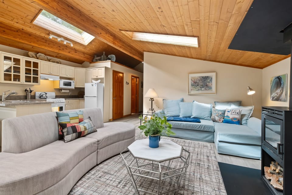 Open concept flow
