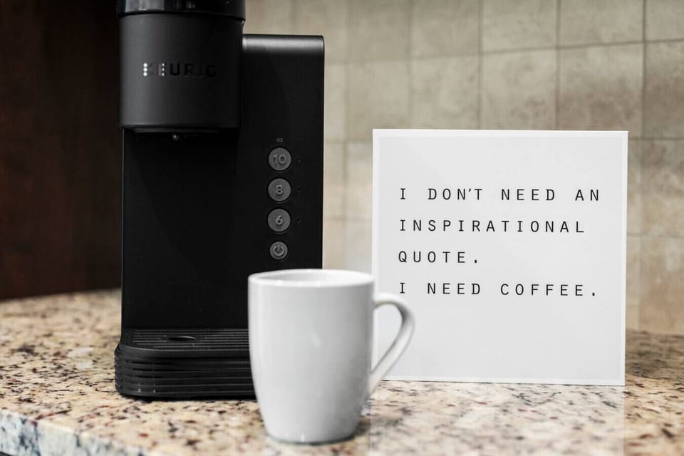 Coffee and/or coffee maker