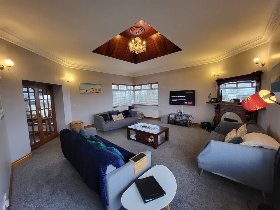 Enjoy a movie or your favourite show on the wide screen smart TV