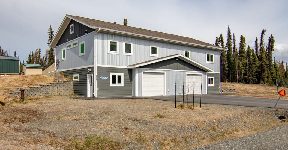 Another exterior shot of the home.