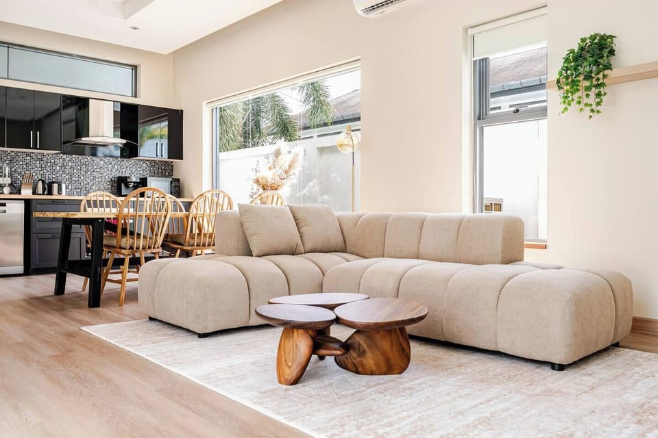 Standard Villa | Living room | 55-inch LED TV with digital channels