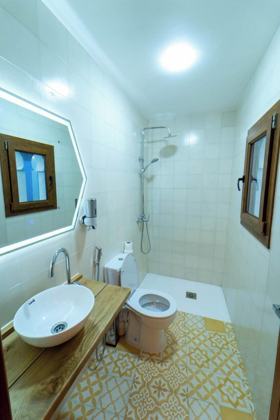 Classic Quadruple Room | Bathroom | Bathrobes, slippers, bidet, soap