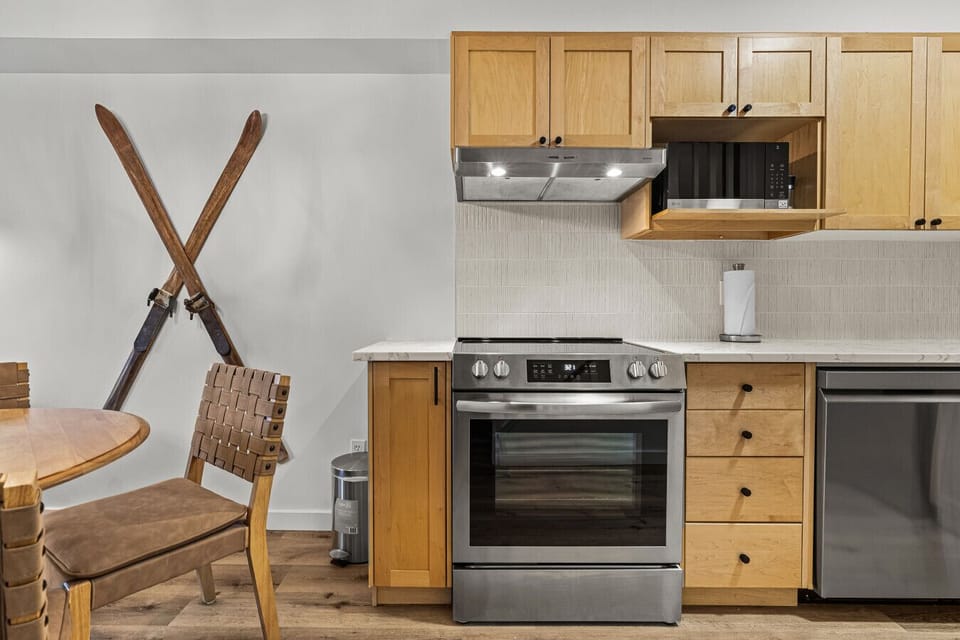 Find everything you need in this fully stocked kitchen