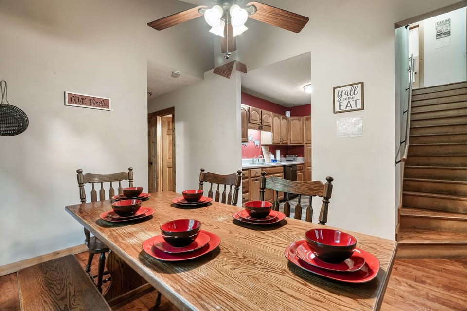 Where laughter echoes and flavors dance on the palate.