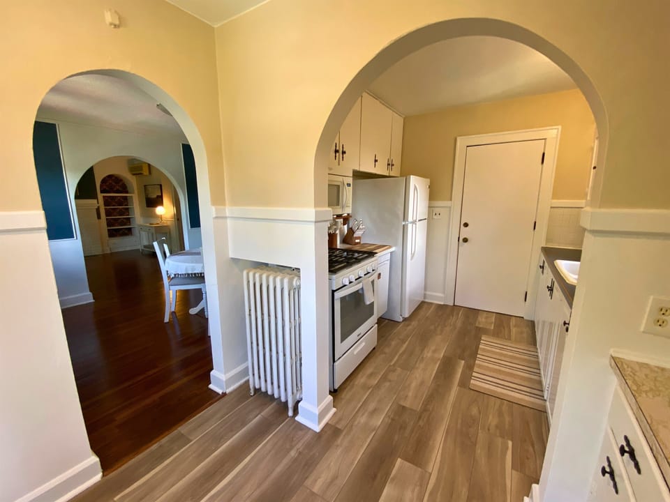 Fully equipped kitchen for all your cooking needs